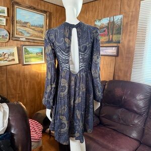 Free People Open Back Dress